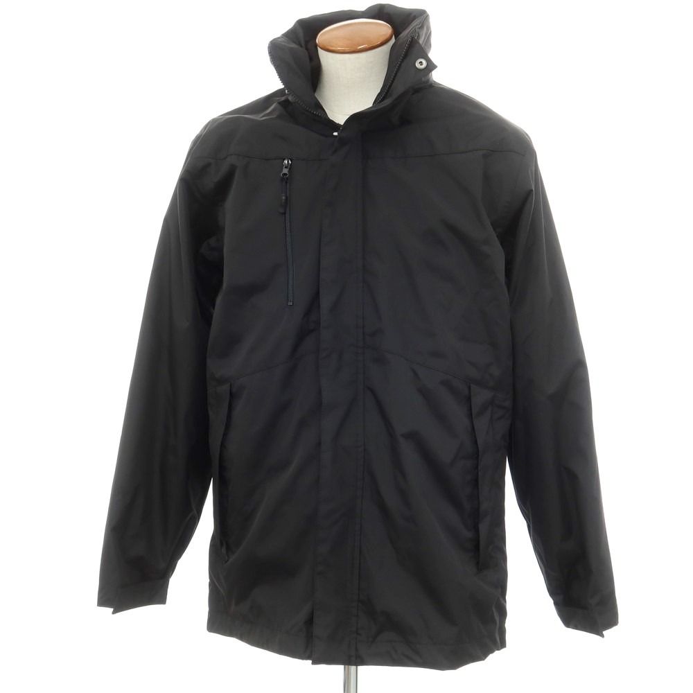 バーク BARK ポリエステル フリースライナー付 スタンドカラーコート ブラック【サイズM】【メンズ】