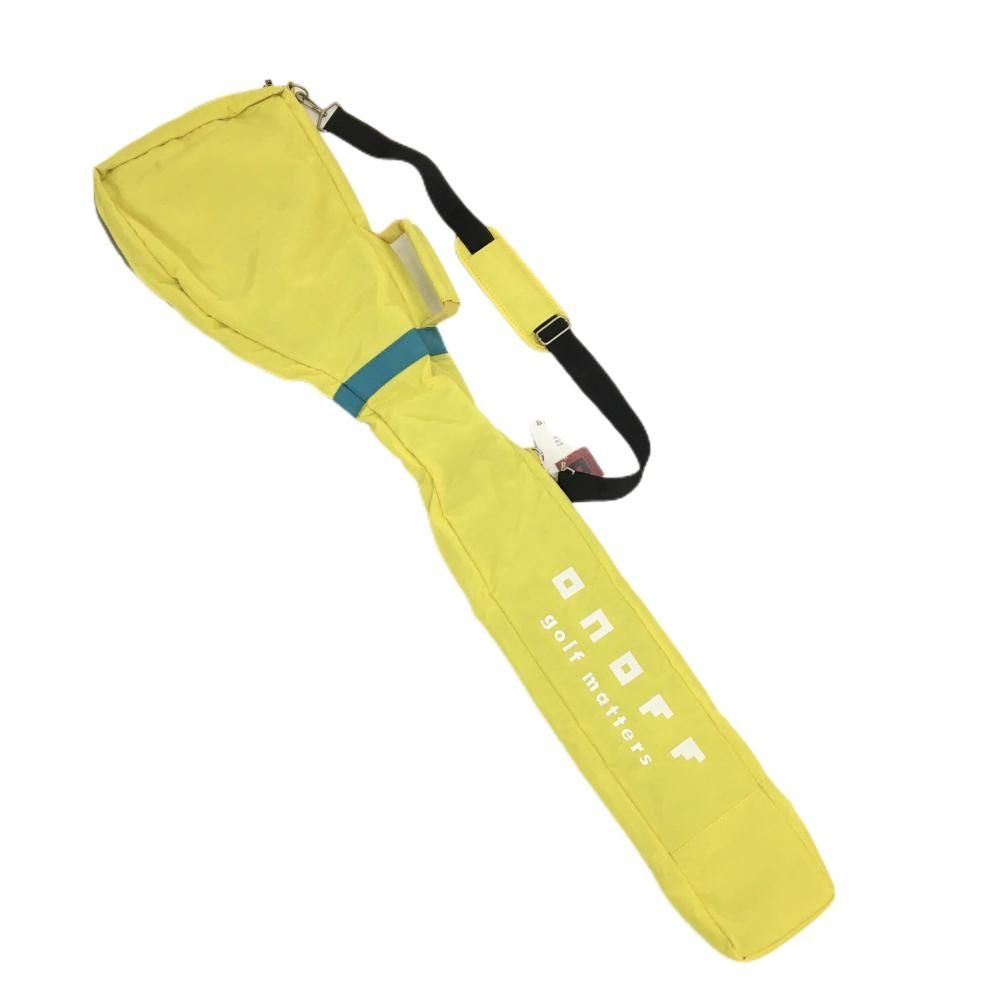 新品】オノフ クラブケース イエロー ×ライトブルー ナイロン 47インチ