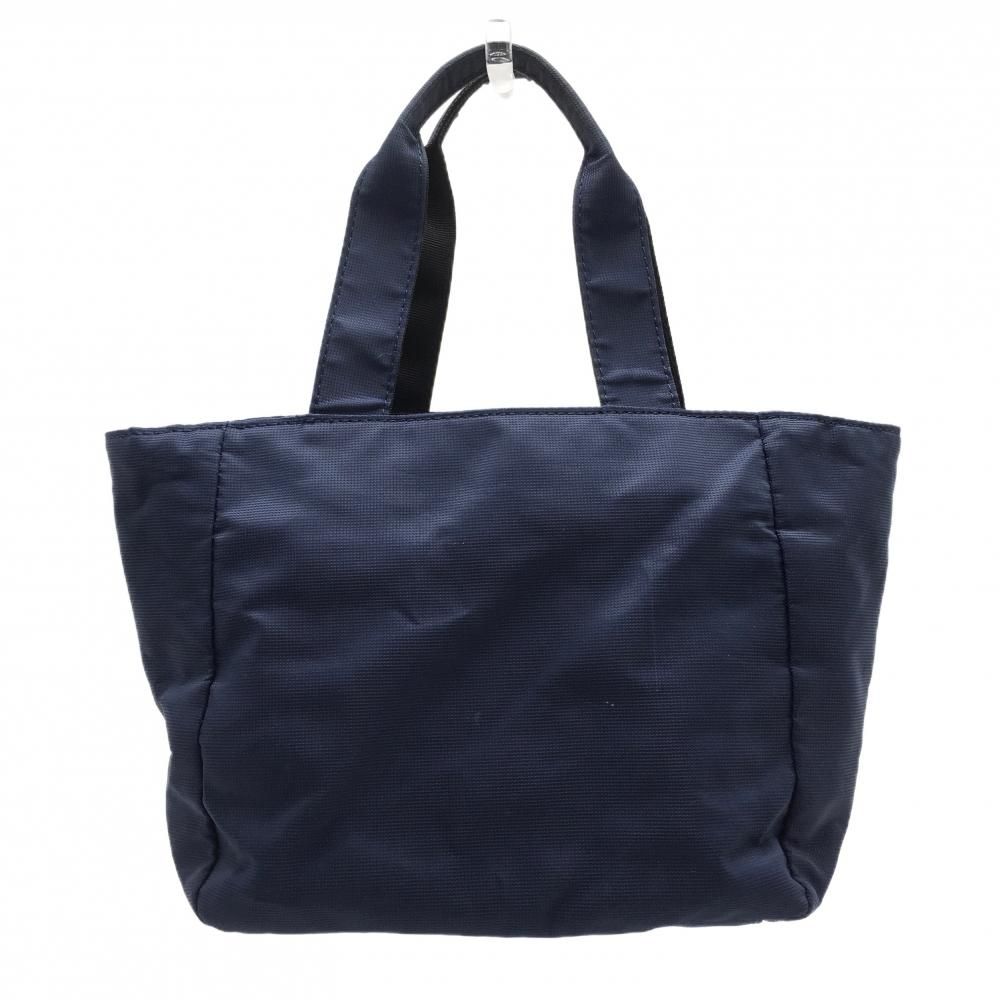 ジャックバニー カートバッグ ネイビー×白 内外ポケット付 ロゴ ゴルフ