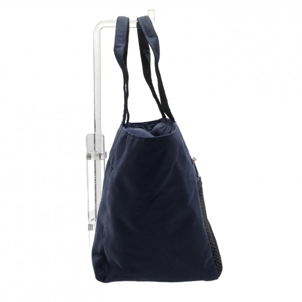 ジャックバニー カートバッグ ネイビー×白 内外ポケット付 ロゴ ゴルフ