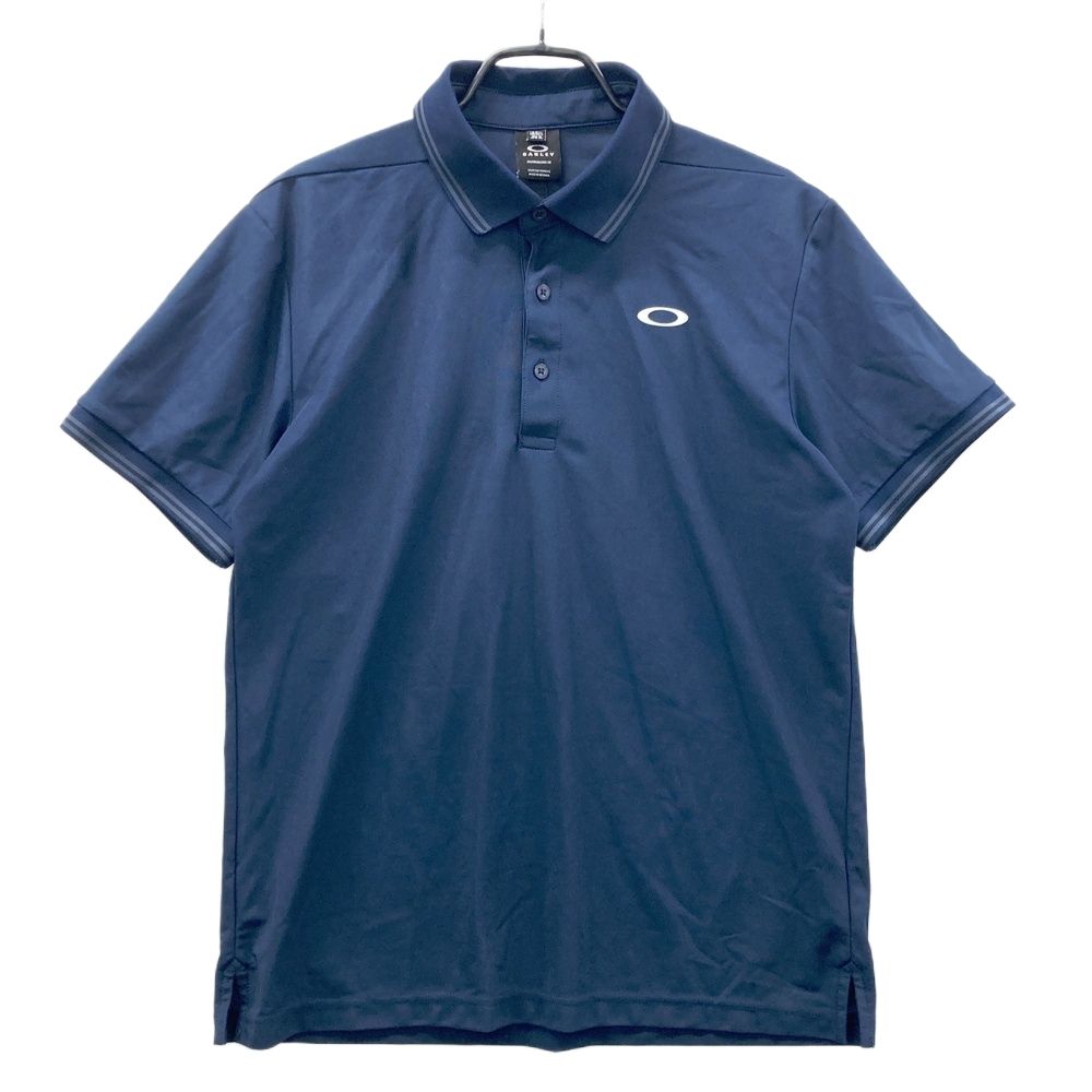 サイズ：XL OAKLEY オークリー FOA402418 半袖ポロシャツ ネイビー系