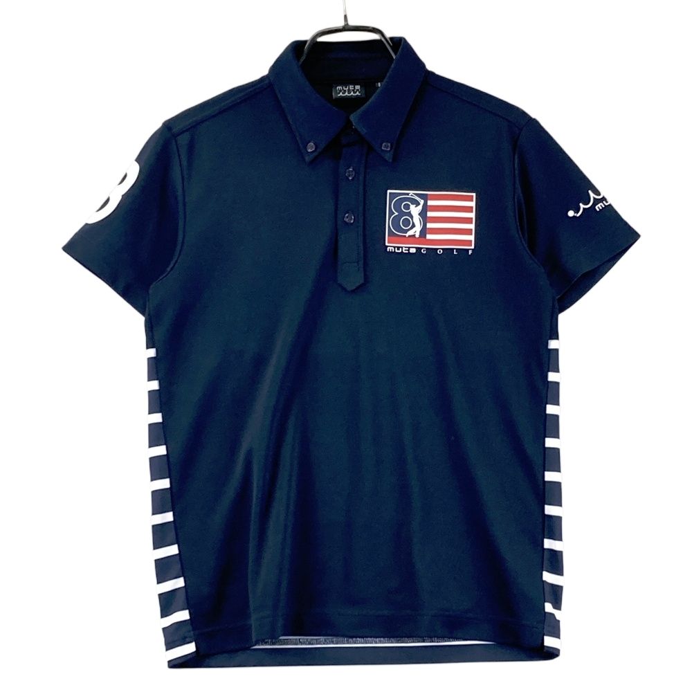 サイズ：S MUTA MARINE ムータマリン 半袖ポロシャツ ボタンダウン