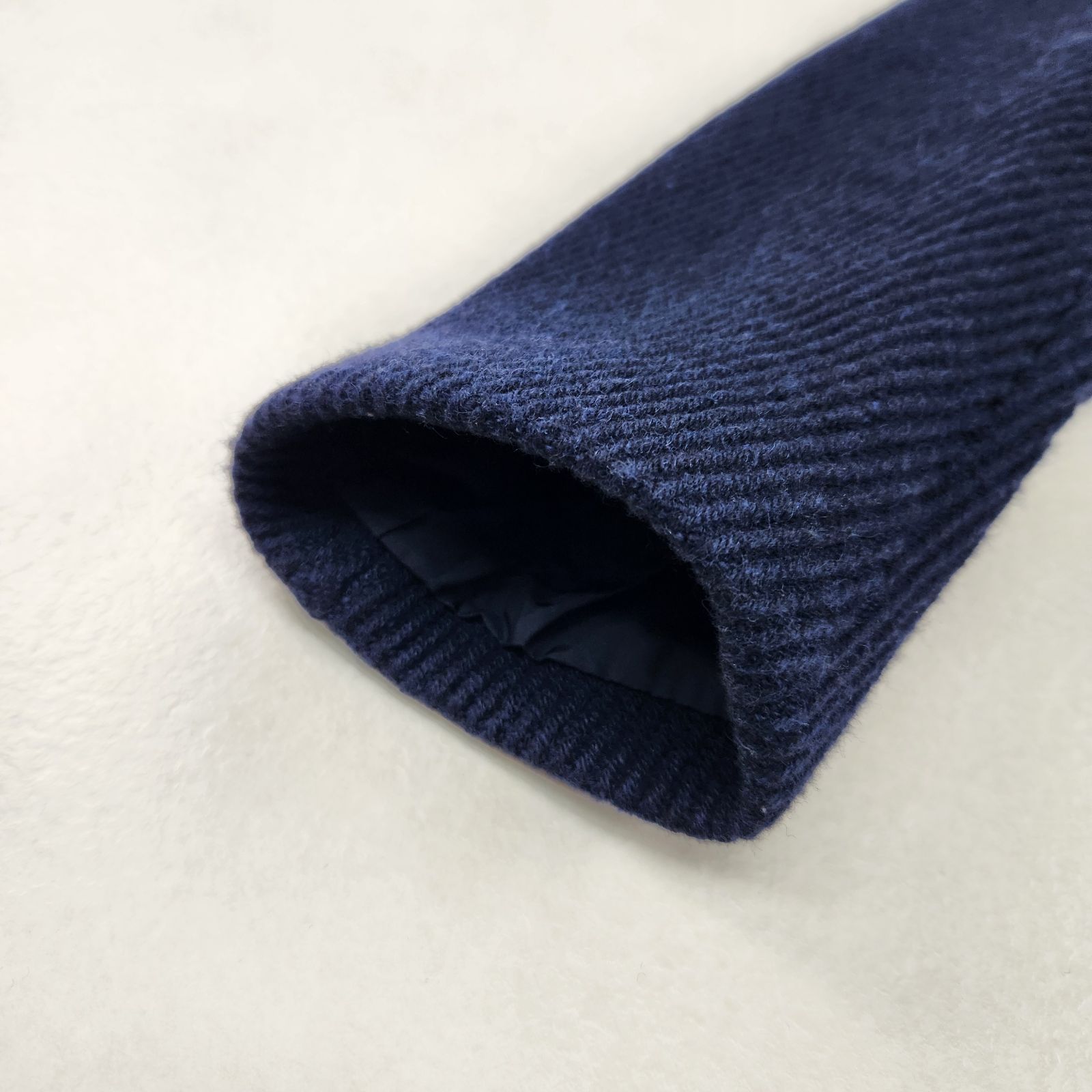 トリココムデギャルソン ロングコート 希少 08年製 丸襟 アンゴラ M