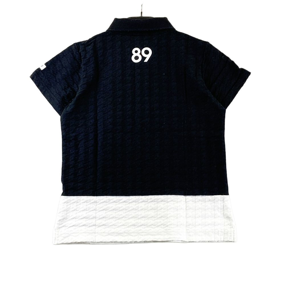 サイズ：0 PEARLY GATES パーリーゲイツ 半袖ポロシャツ 千鳥柄