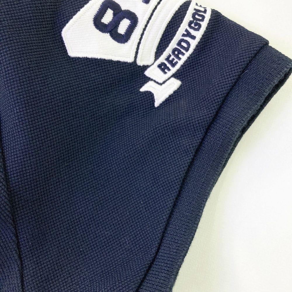 サイズ：0 PEARLY GATES パーリーゲイツ 半袖ポロシャツ ネイビー系