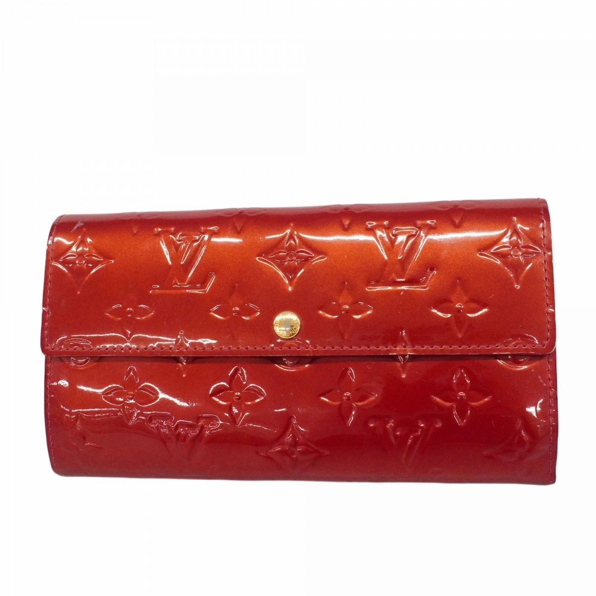 6ae5305】ルイヴィトン 長財布 ヴェルニ ポルトフォイユサラ M93530