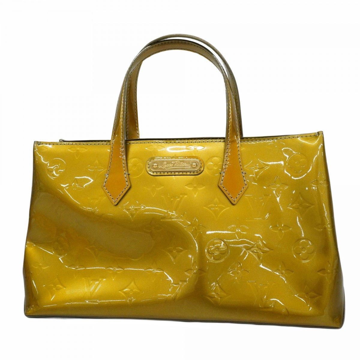 6ae5351-k】ルイヴィトン ハンドバッグ ヴェルニ ウィルシャーPM