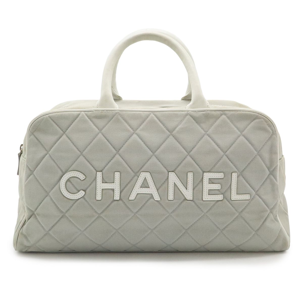 CHANEL シャネル スポーツライン マトラッセ ロゴ ハンドバッグ ミニ