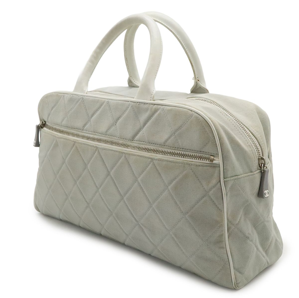 CHANEL シャネル スポーツライン マトラッセ ロゴ ハンドバッグ ミニ