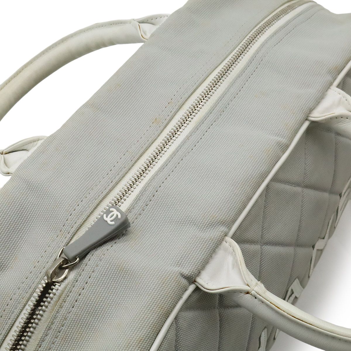 CHANEL シャネル スポーツライン マトラッセ ロゴ ハンドバッグ ミニ 