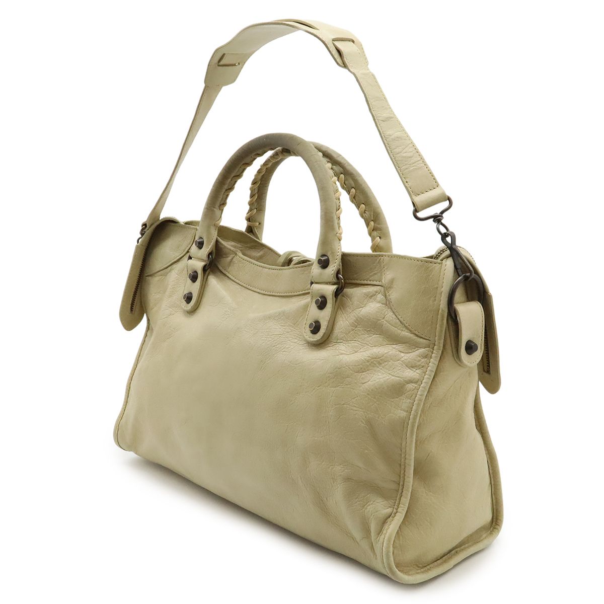 BALENCIAGA バレンシアガ ザ シティ エディターズバッグ ハンドバッグ 