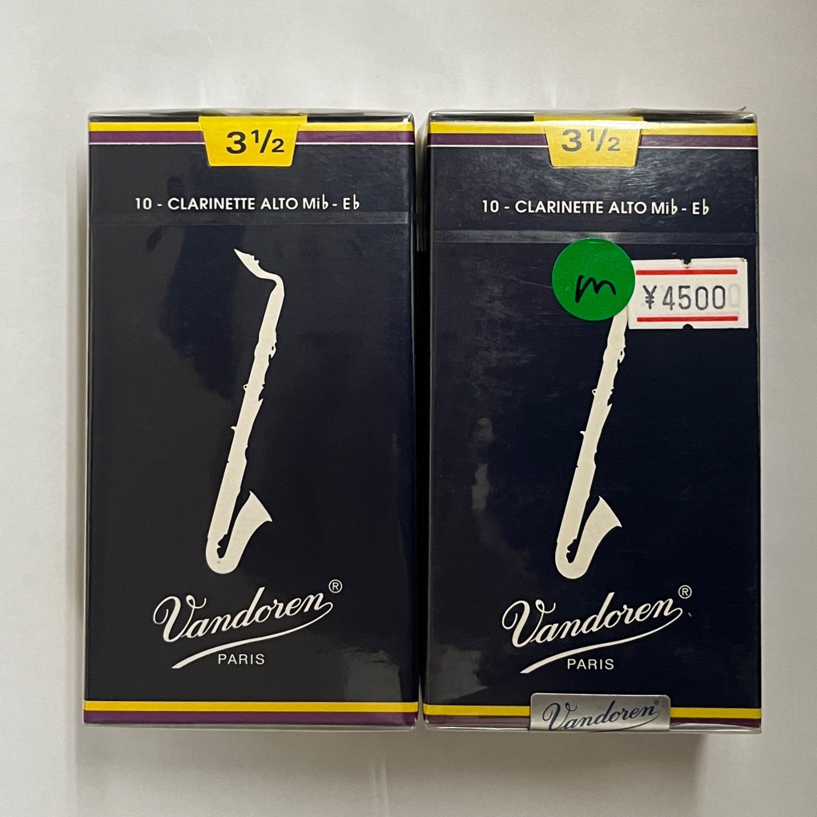 バンドレン リード アルトクラリネット3½（10枚入り）【2箱セット