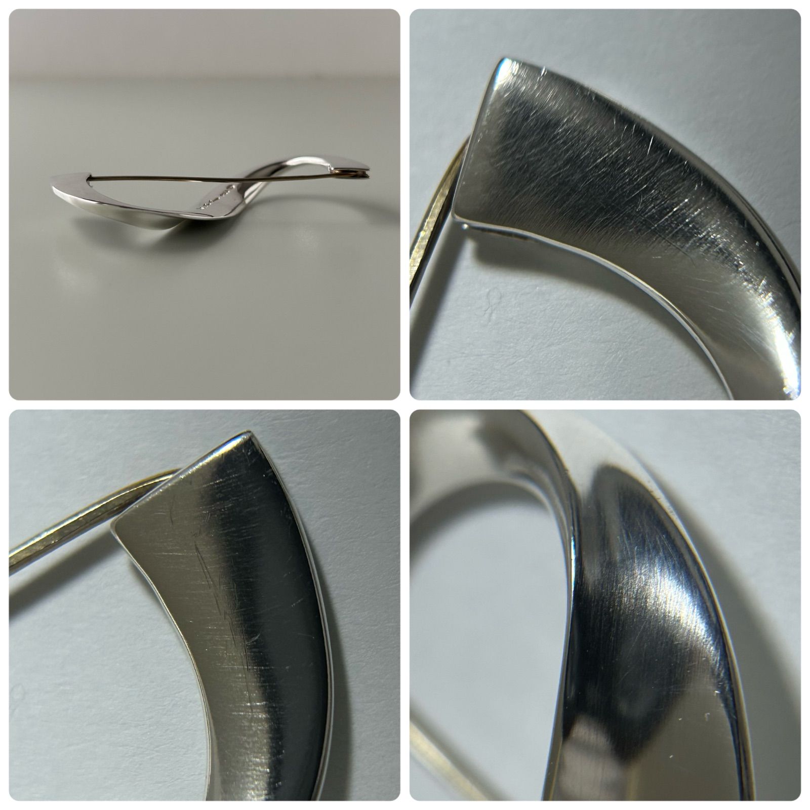 ジョージジェンセン ブローチ Silver 925 HaH ハンスハンセン Georg