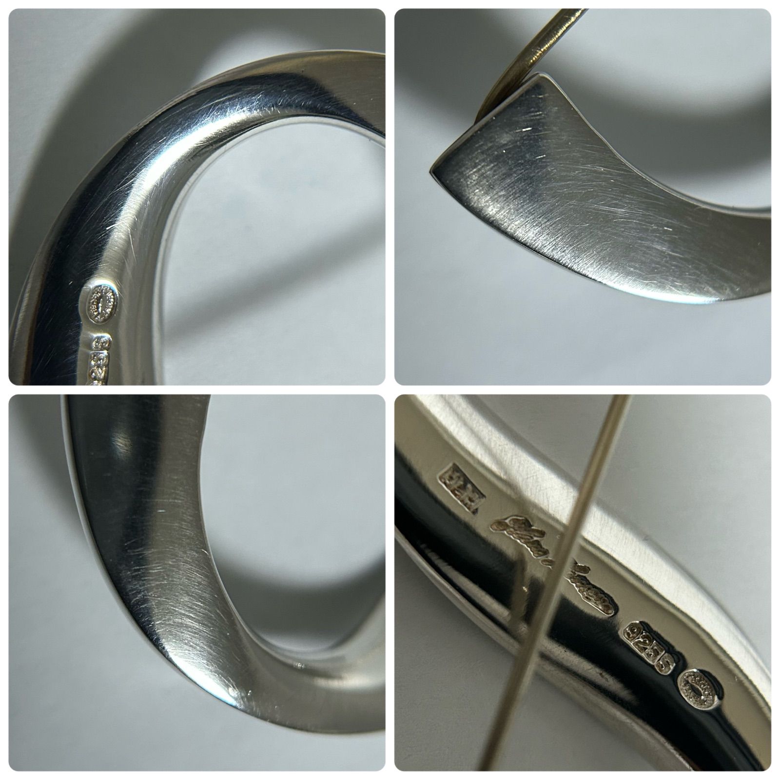 ジョージジェンセン ブローチ Silver 925 HaH ハンスハンセン Georg