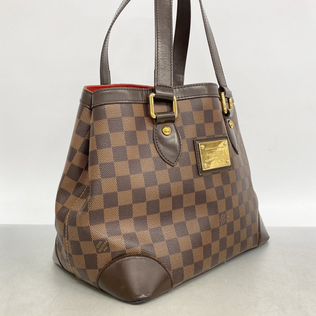 6ae5431】ルイヴィトン トートバッグ ダミエ ハムステッドPM N51205