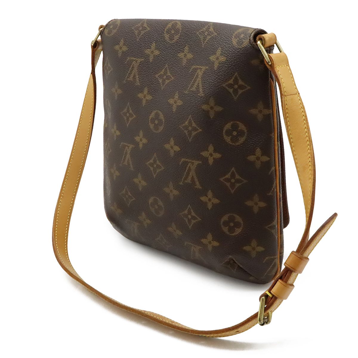 LOUIS VUITTON ルイ ヴィトン モノグラム ミュゼットサルサ ショート