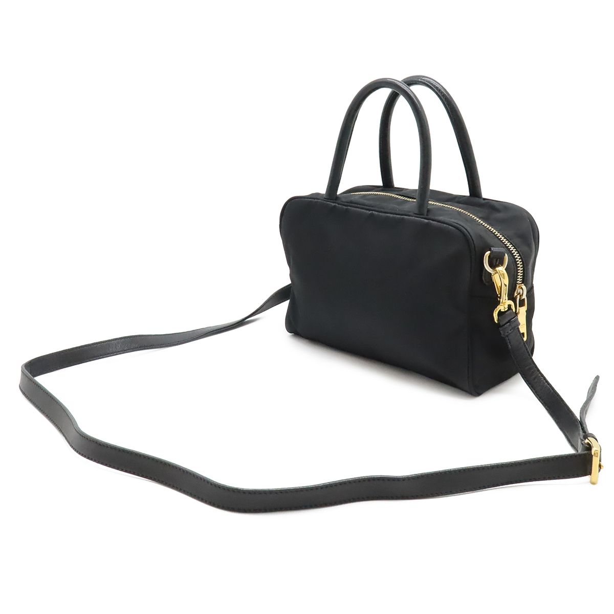 PRADA プラダ リボン ハンドバッグ ミニバッグ 2WAY ショルダーバッグ 