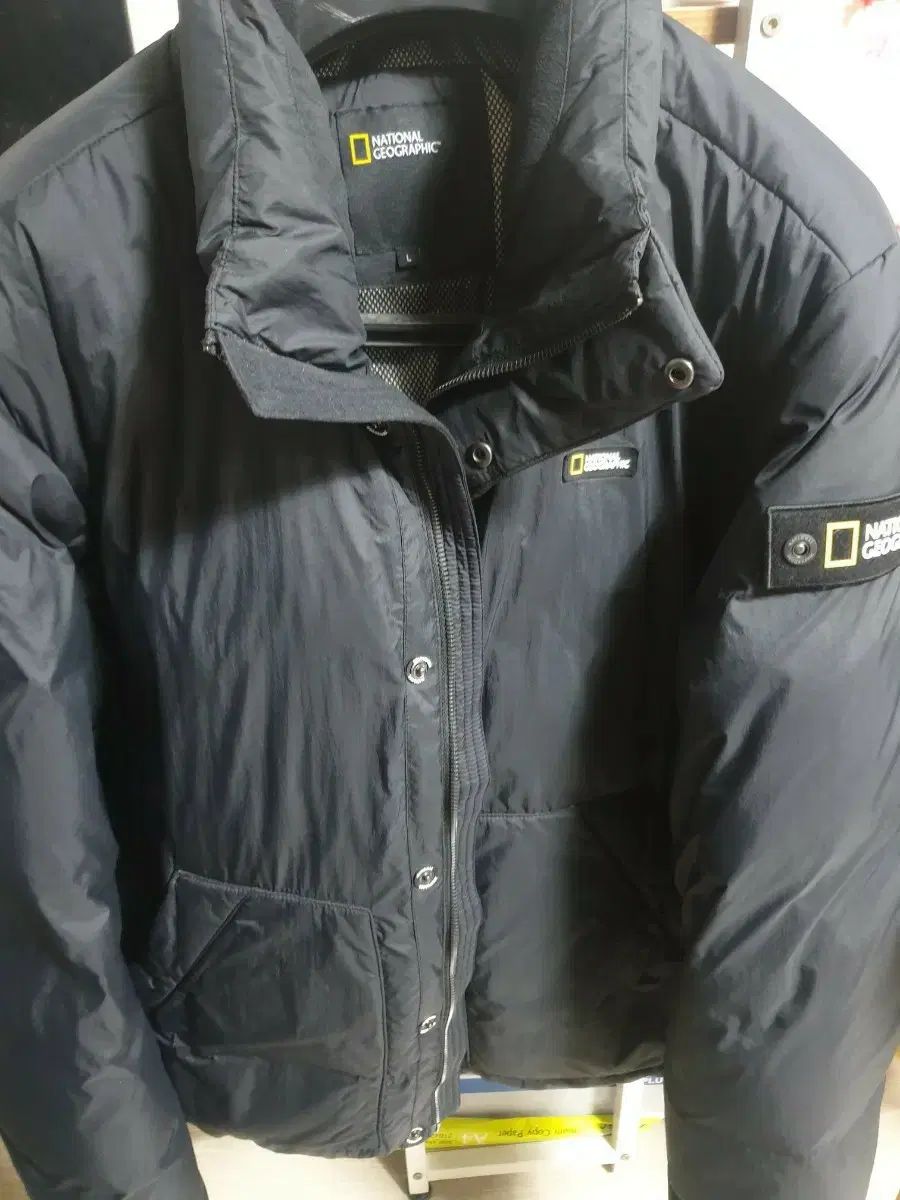 ナショナルジオグラフィック ブラック ダウン アウター