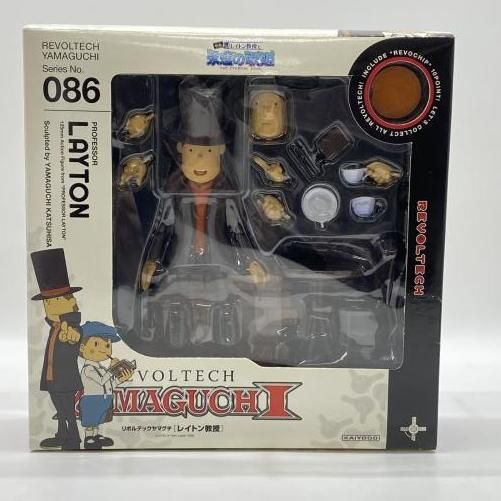 中古】開封）リボルテックヤマグチ No.086 レイトン教授 「レイトン