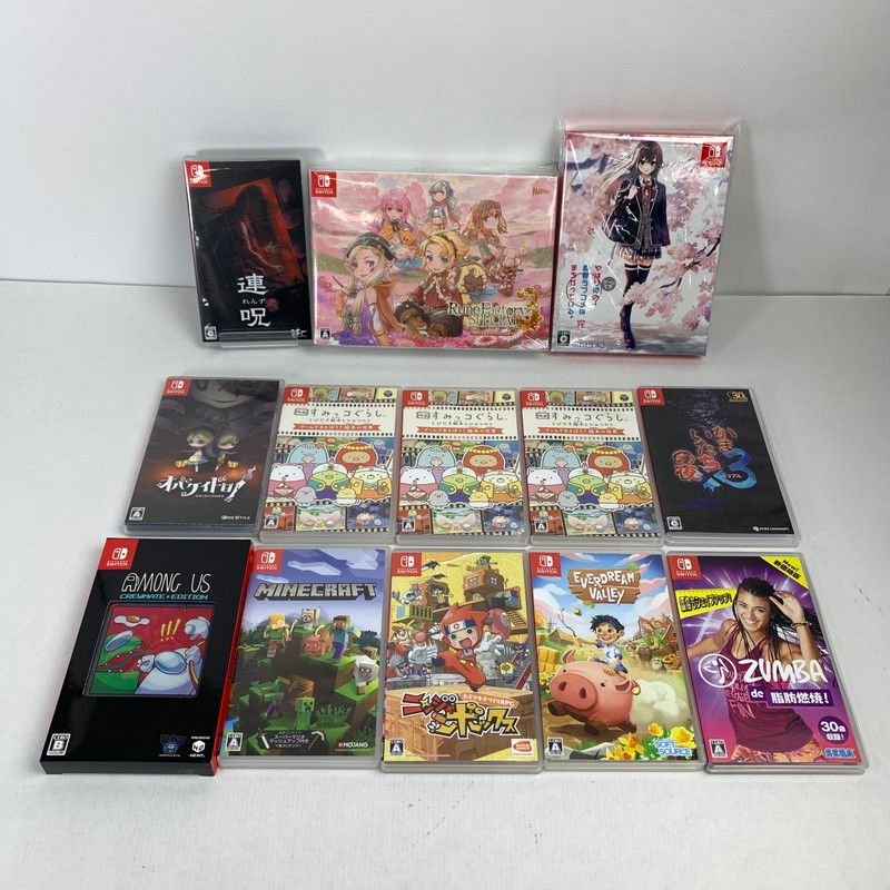 中古品】 Nintendo Switch ニンテンドー スイッチ ソフト 13本 まとめ 