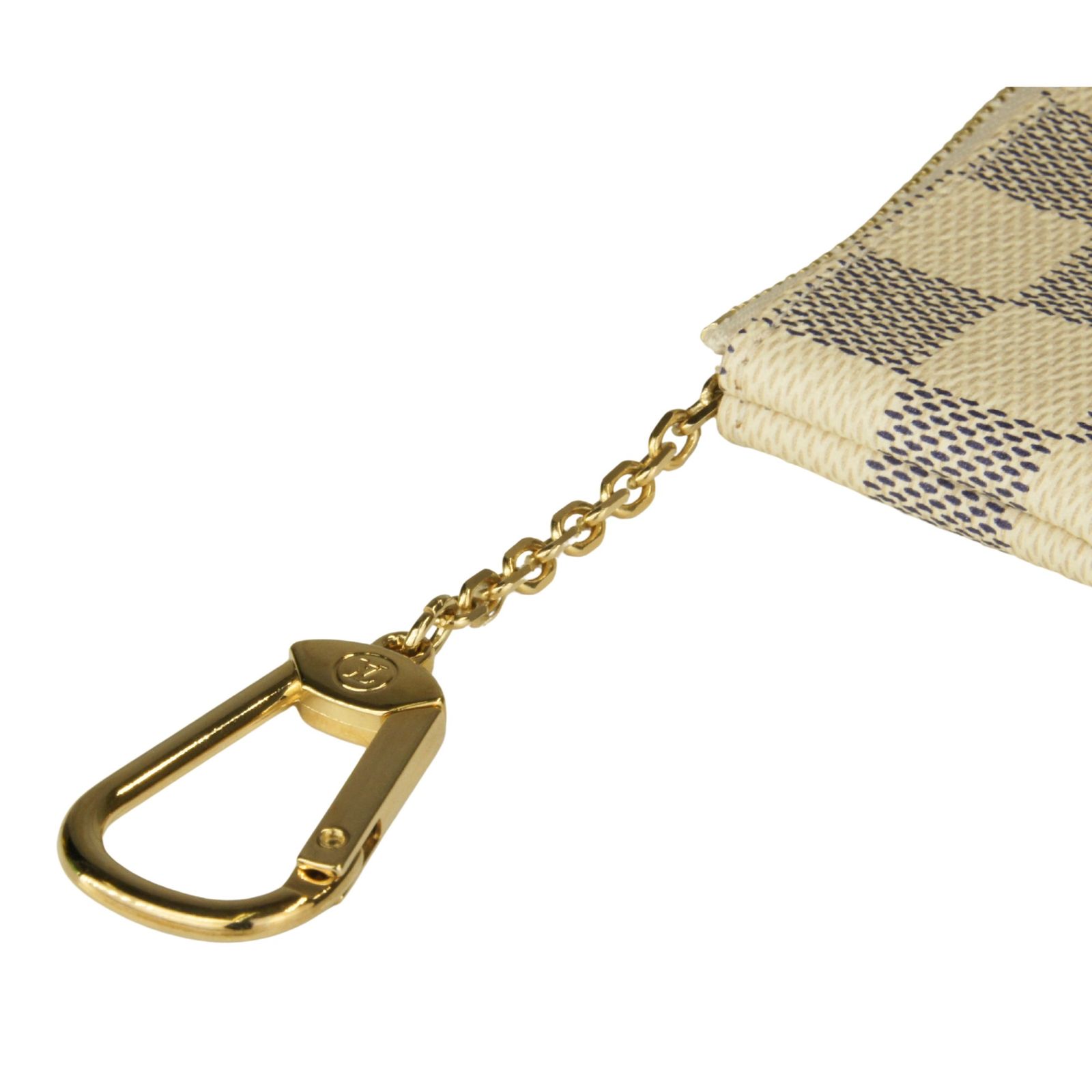 美品】LOUIS VUITTON ルイヴィトン ダミエ アズール ポシェットクレ