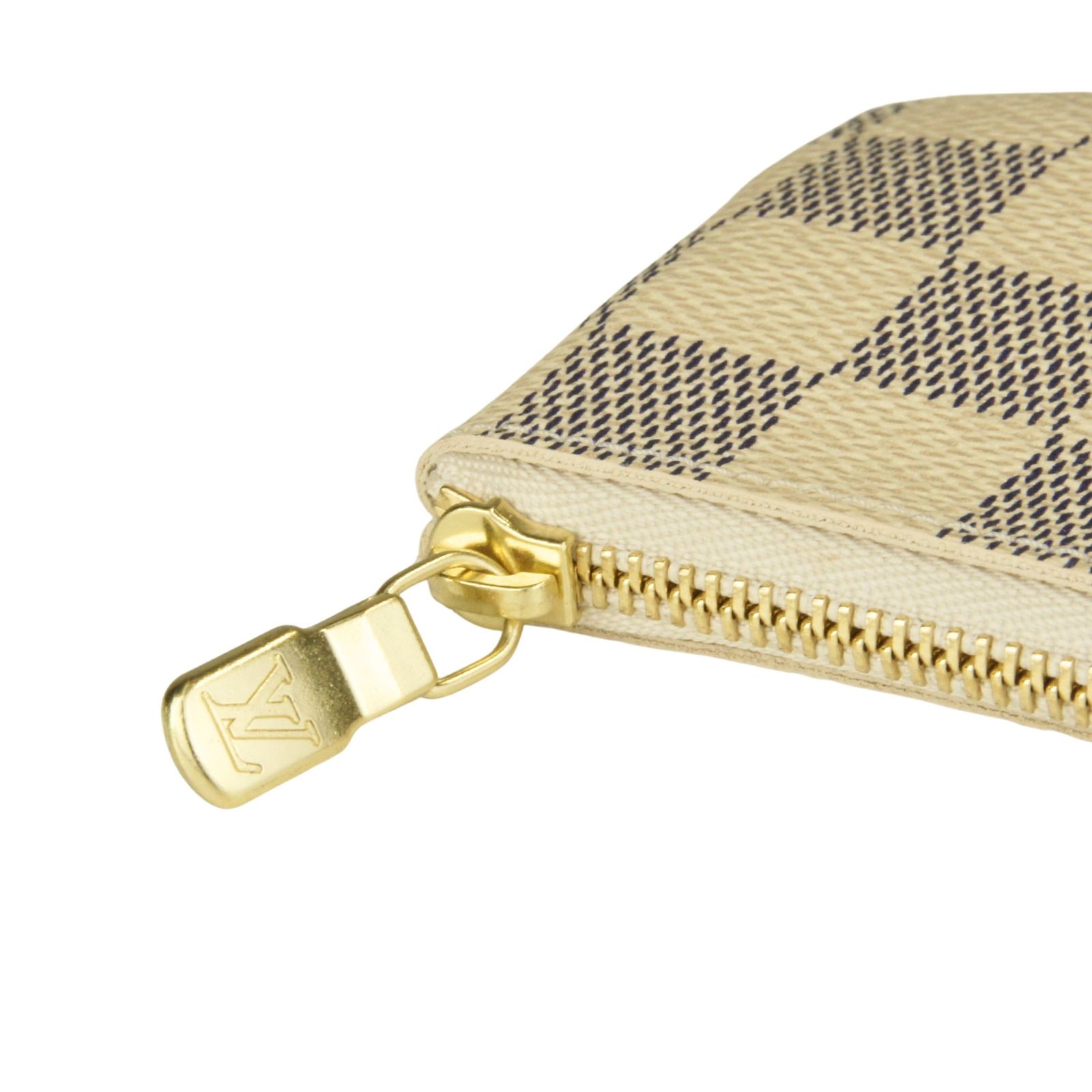 美品】LOUIS VUITTON ルイヴィトン ダミエ アズール ポシェットクレ