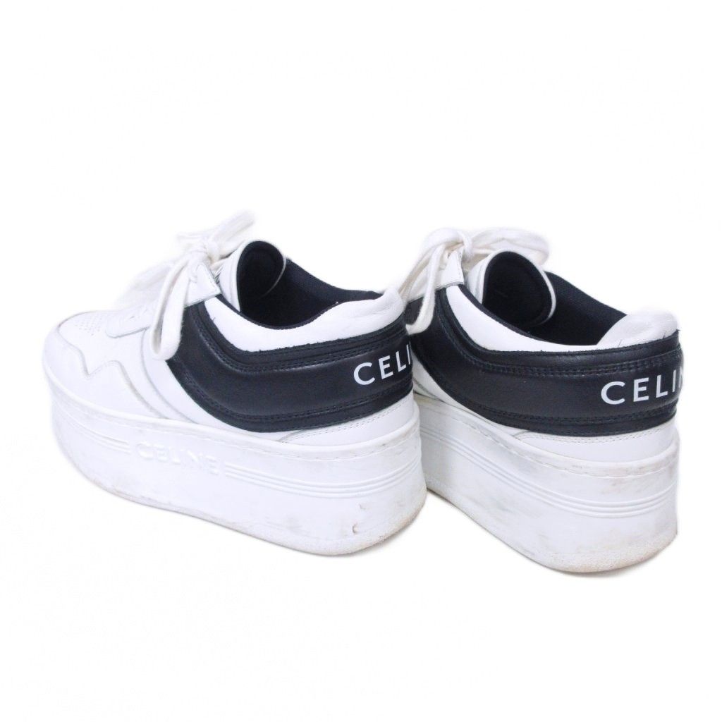 セリーヌ CELINE ブロックスニーカー レザー 厚底 プラットフォーム