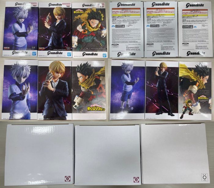 管理番号-P】Grandista ワンピース 刃牙 ブリーチ ヒロアカ キングダム