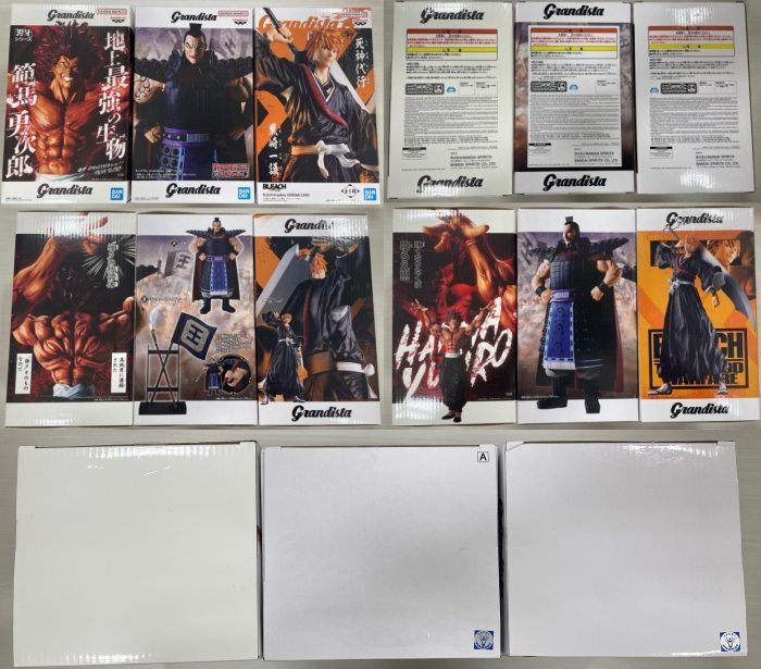 管理番号-P】Grandista ワンピース 刃牙 ブリーチ ヒロアカ キングダム