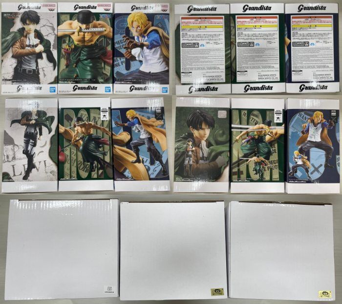 管理番号-P】Grandista ワンピース 刃牙 ブリーチ ヒロアカ キングダム