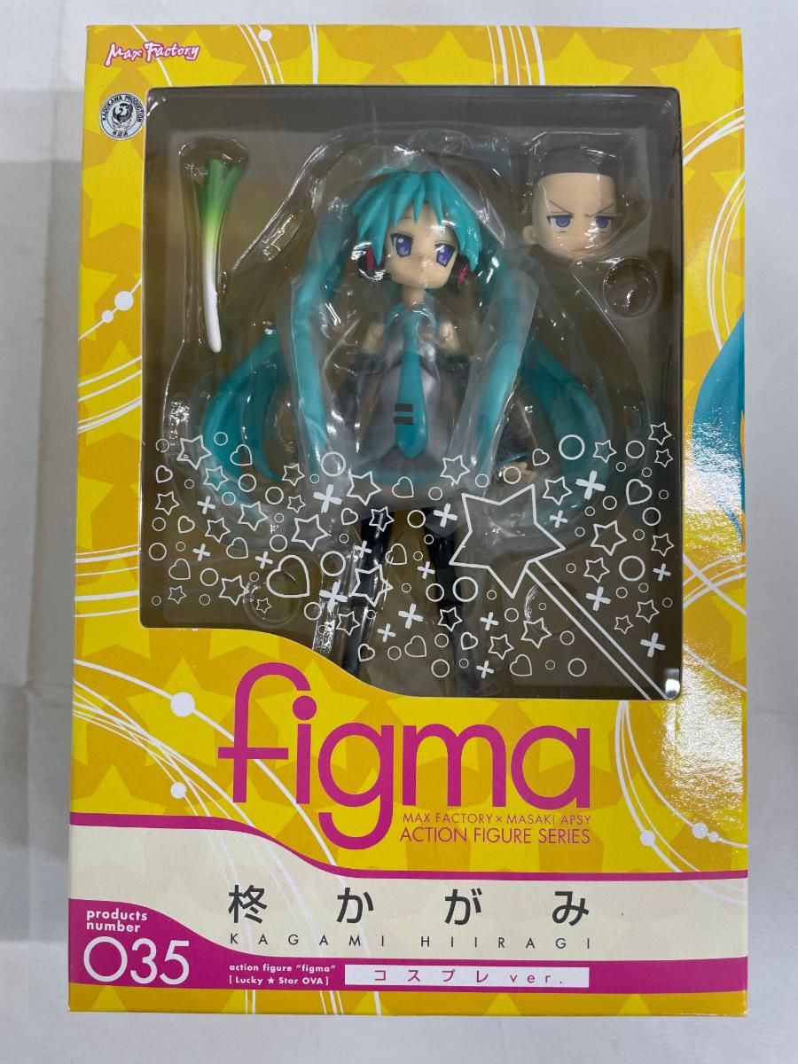 未開封】figma 035 らき☆すたOVA 柊かがみ コスプレver． - メルカリ