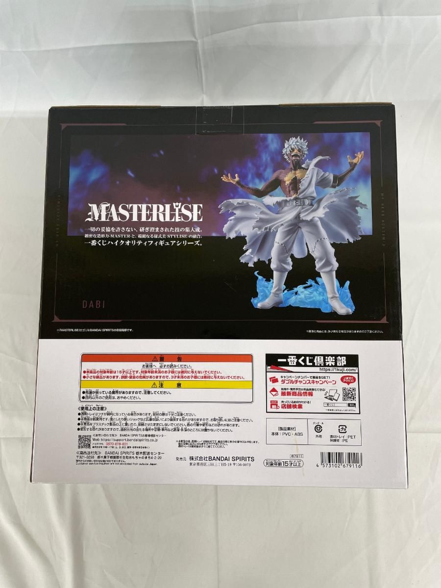 未開封】D賞 荼毘 MASTERLISE 一番くじ 僕のヒーローアカデミア -幸せ