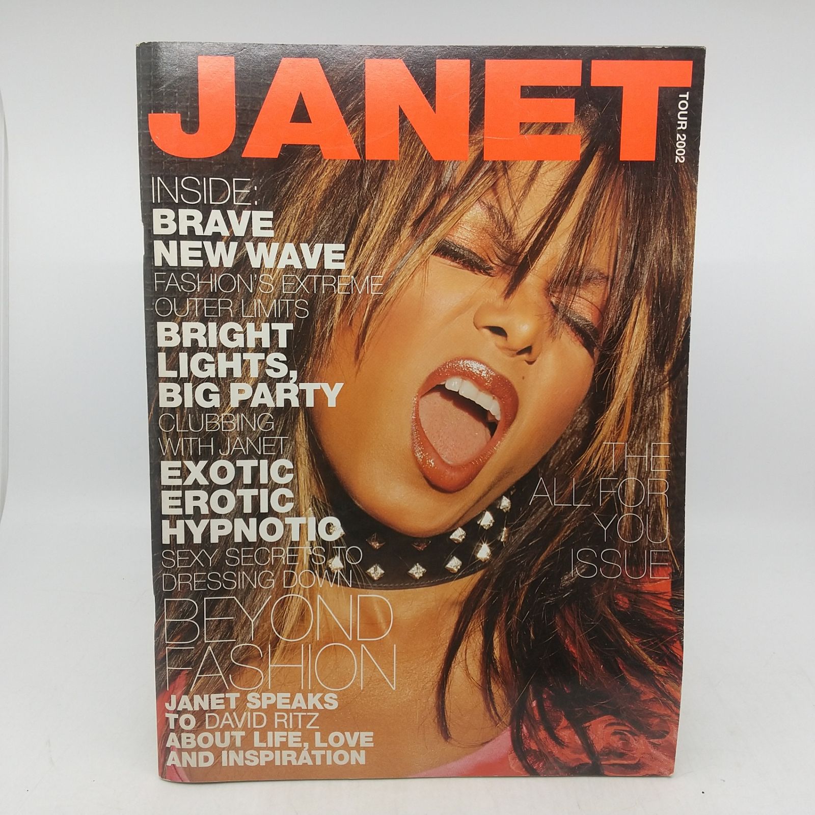 ジャネット・ジャクソン ツアー2002 パンフレット ALL FOR YOU WORLD