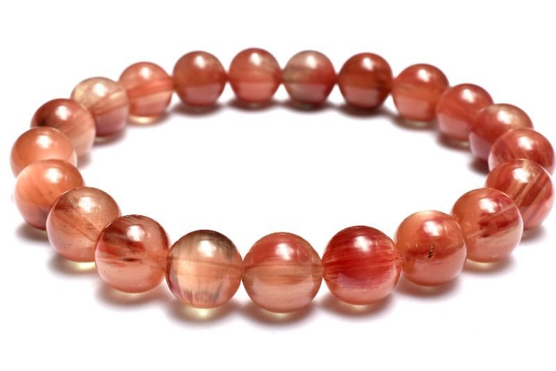 1点物】AA厳選☆カラーチェンジ アンデシン 9mm ブレスレット