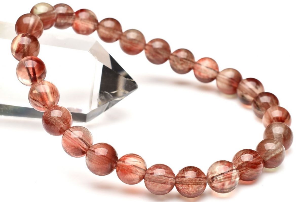 1点物】チベット産AAA☆カラーチェンジ アンデシン 7mm ブレスレット