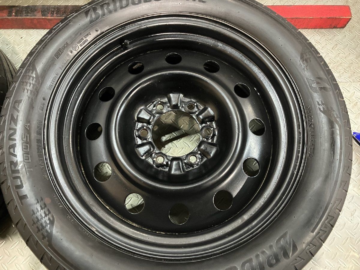 BS T005A 215/55R18】夏タイヤ【三菱 パジェロ V16 73式 小型トラック