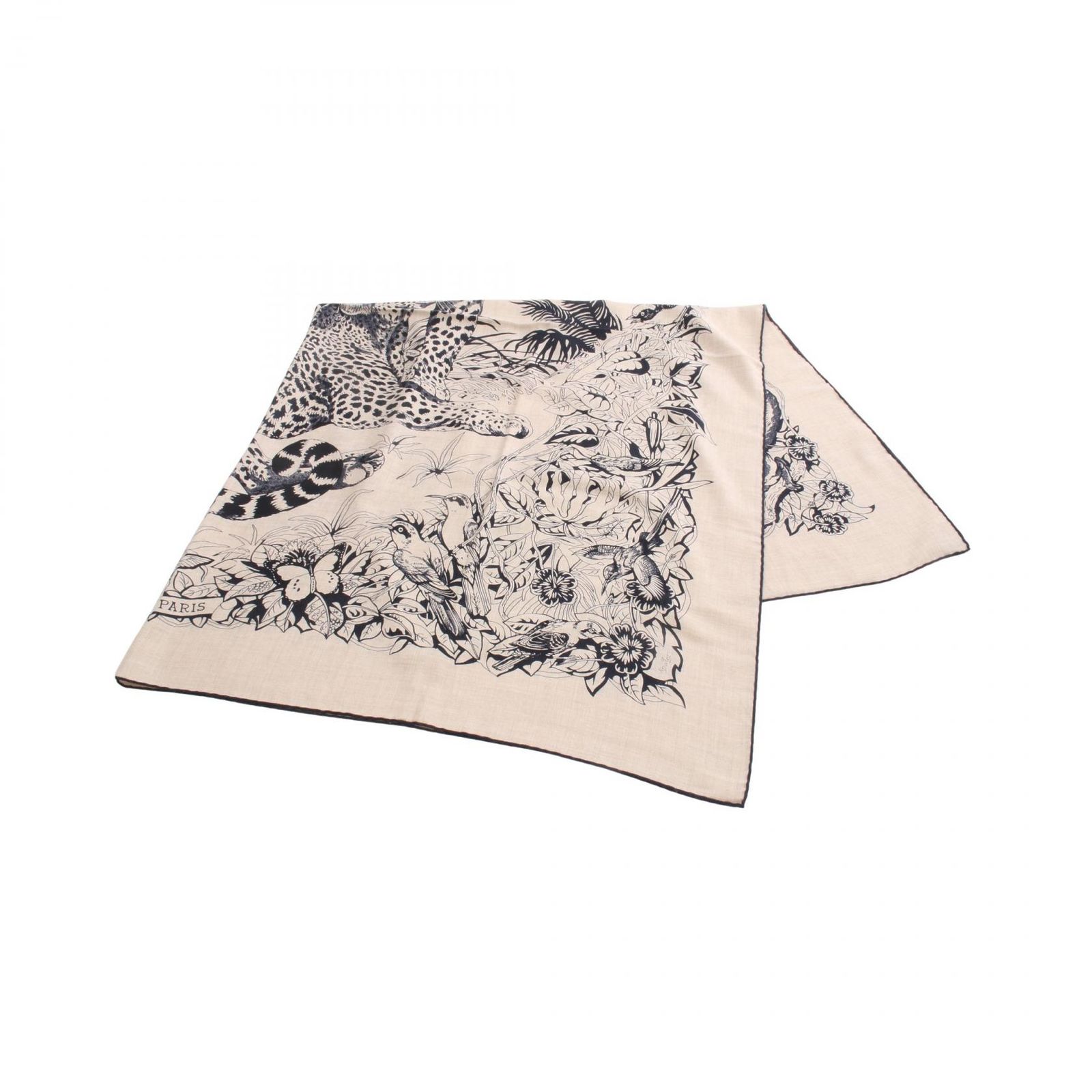 HERMES エルメス カレジェアン カレ140 JUNGLE LOVE スカーフ - メルカリ