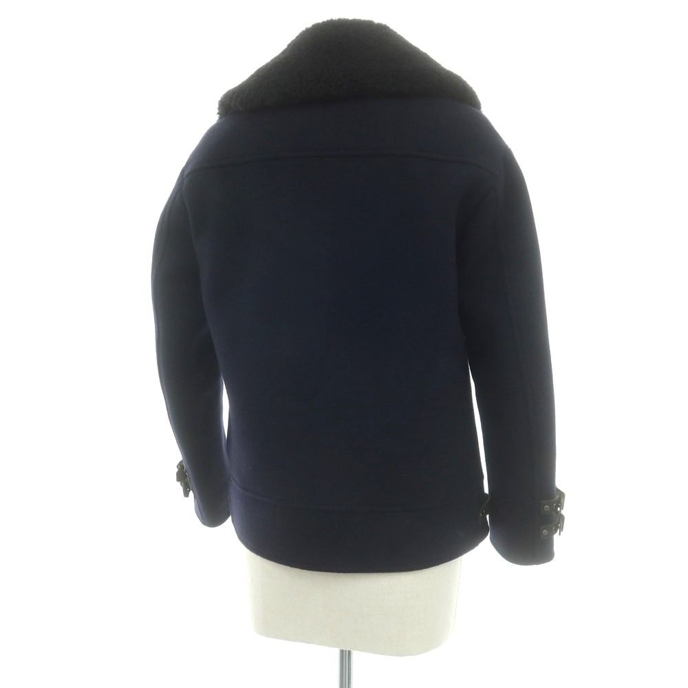 中古】サイ Scye ウールカシミヤ ダブル ライダースジャケット