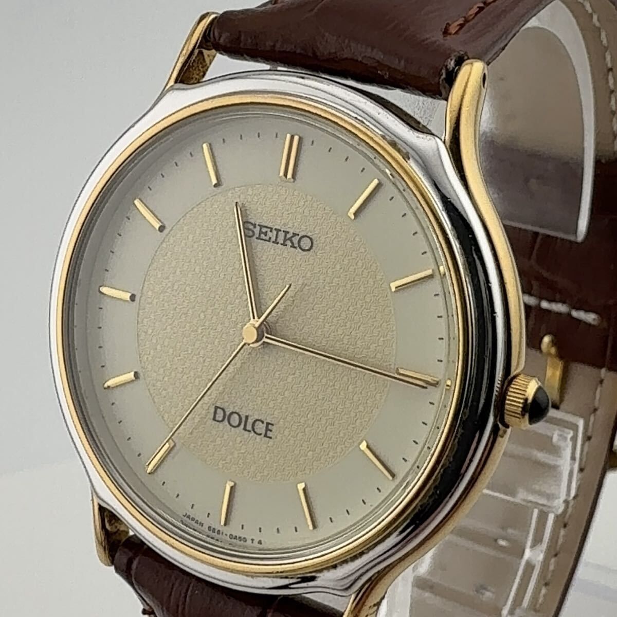 SEIKO 5E61-0A20 セイコー DOLCE ドルチェ クォーツ メンズ ボーイズ