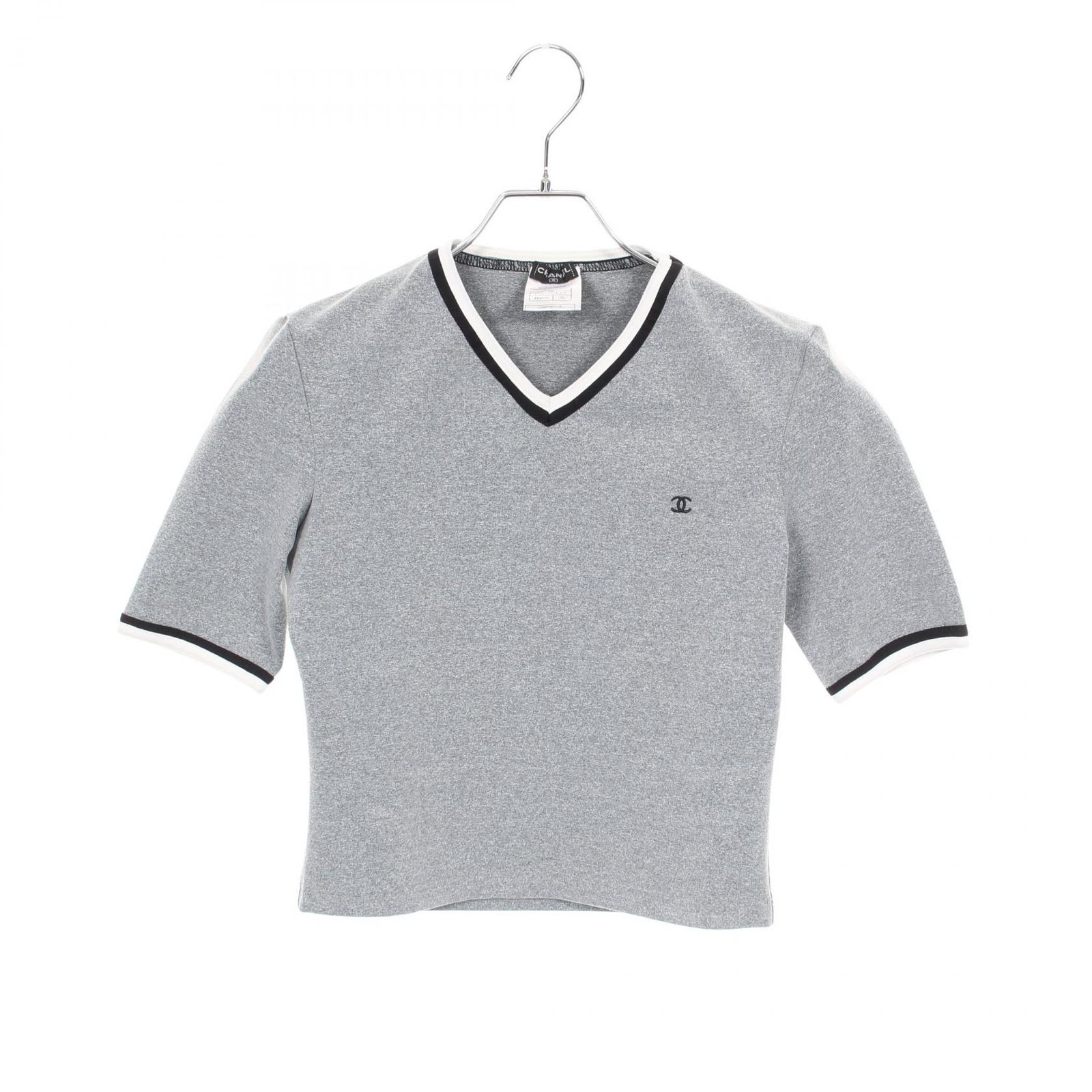 CHANEL シャネル ココマーク刺繍 半袖Tシャツ - メルカリ