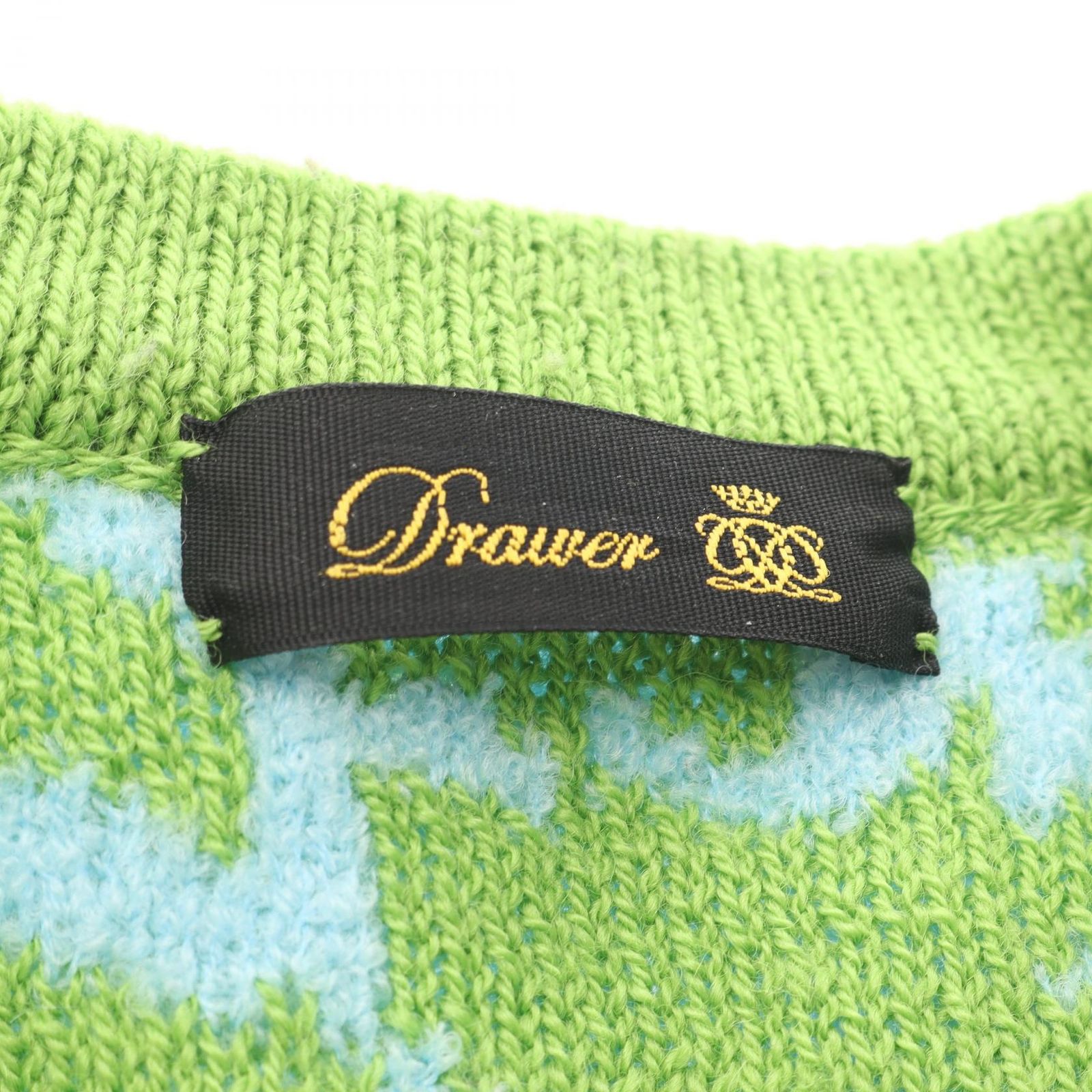 Drawer ドゥロワー フラワージャガード カーディガン - メルカリ