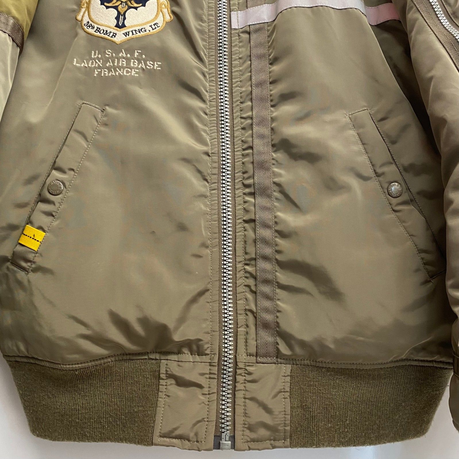 アヴィレックス AVIREX MA-1 BLACK KNIGHTS フライトジャケット