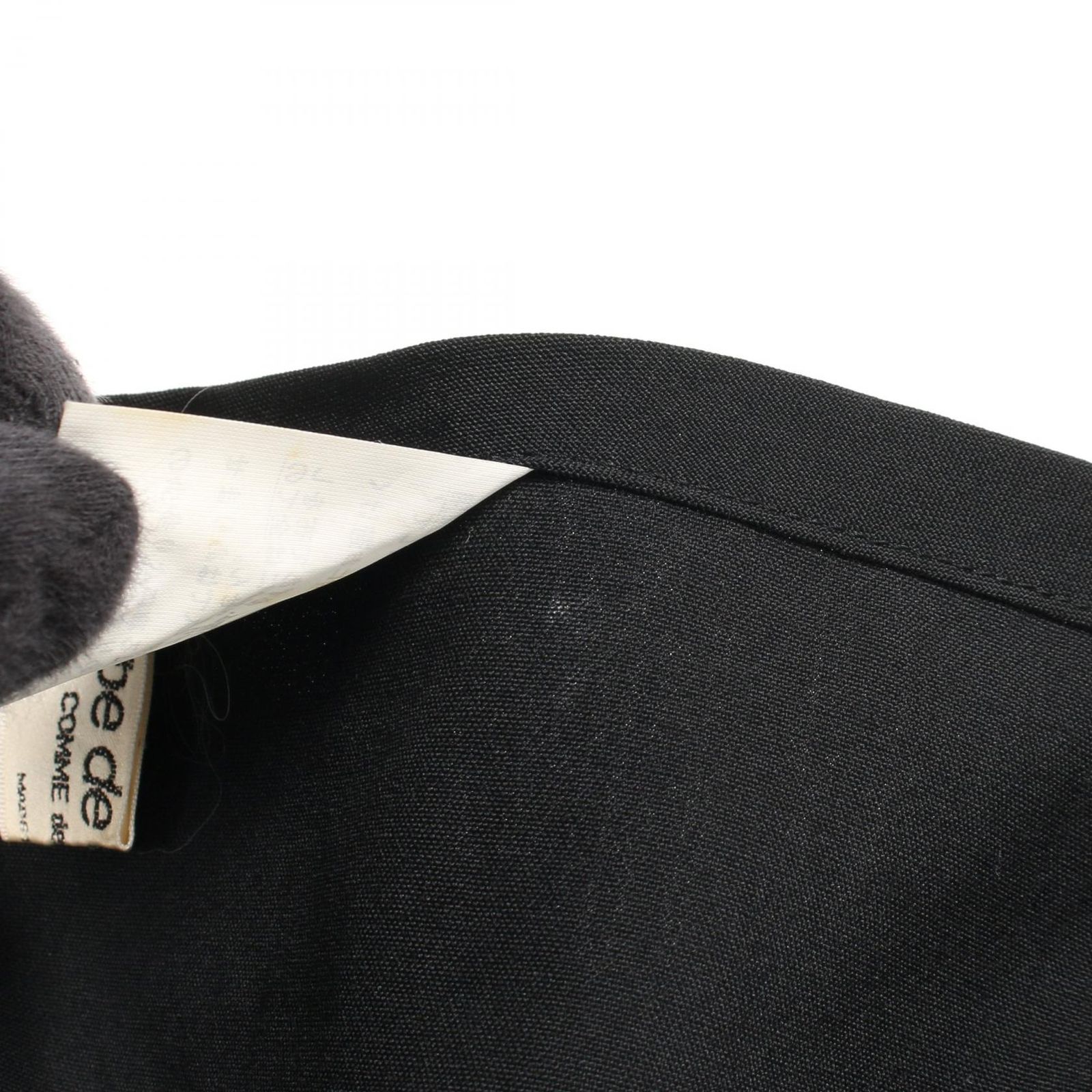 COMME des GARCONS コムデギャルソン ケープジャケット プリーツ 