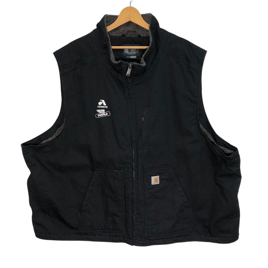 Carhartt LOOSE FIT カーハート 企業ロゴ刺繡 ダックベスト ワーク