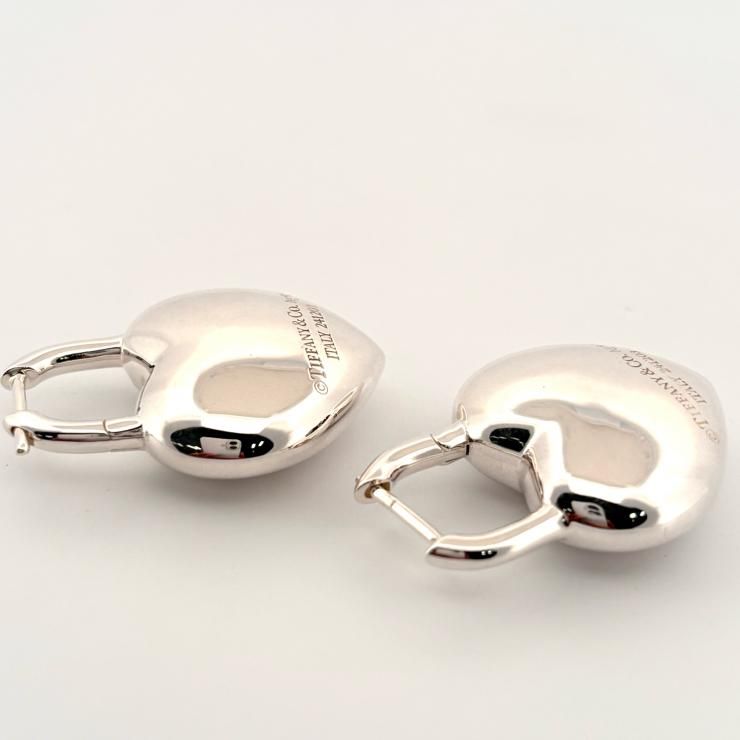 TIFFANY&Co. リターントゥ ティファニー フルハート ピアス シルバー