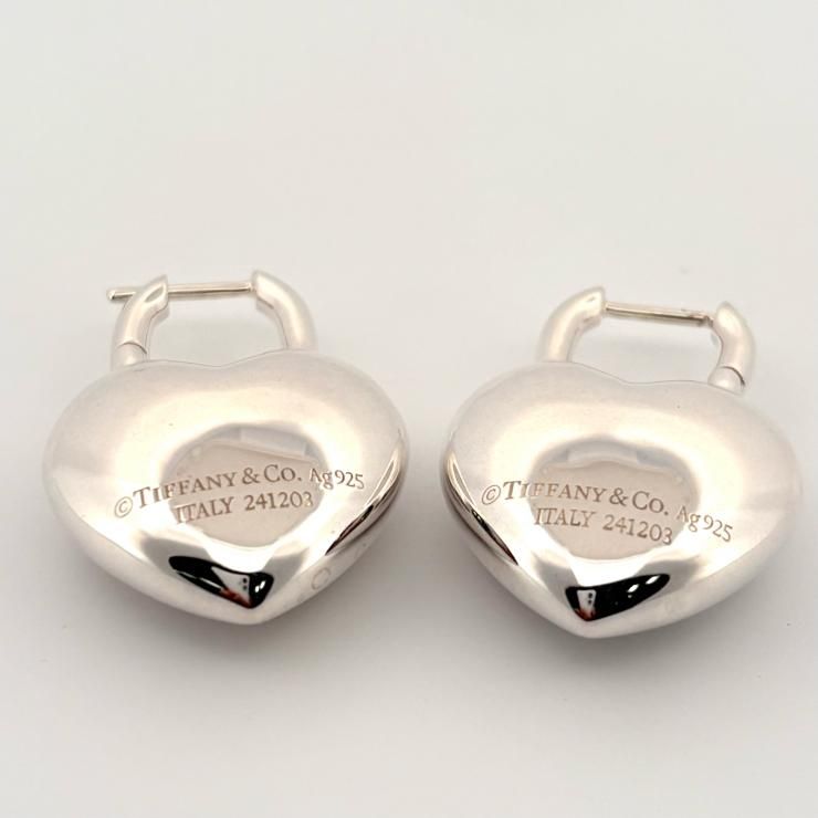 TIFFANY&Co. リターントゥ ティファニー フルハート ピアス シルバー