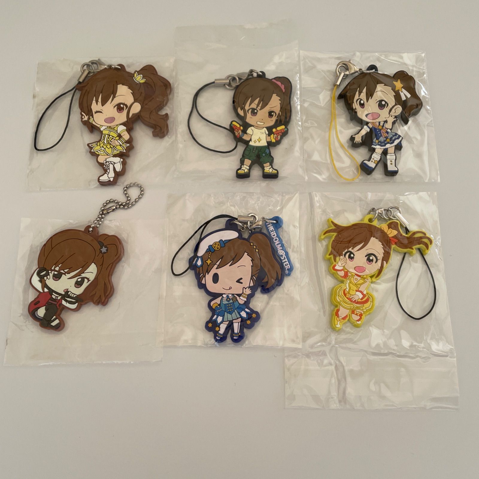 双海真美 アイドルマスター ラバスト計6点 id:9gε - メルカリ