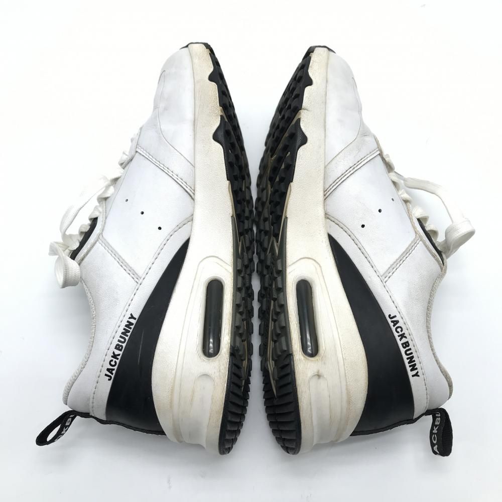 ジャックバニー ゴルフシューズ 白×黒 262-3992202 スパイクレス