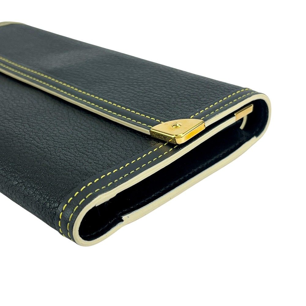 【美品】ルイヴィトン スハリ ポルトトレゾール インターナショナル 長財布 黒 ルイヴィトン □新同□ ポルトトレゾール インターナショナル 長財布