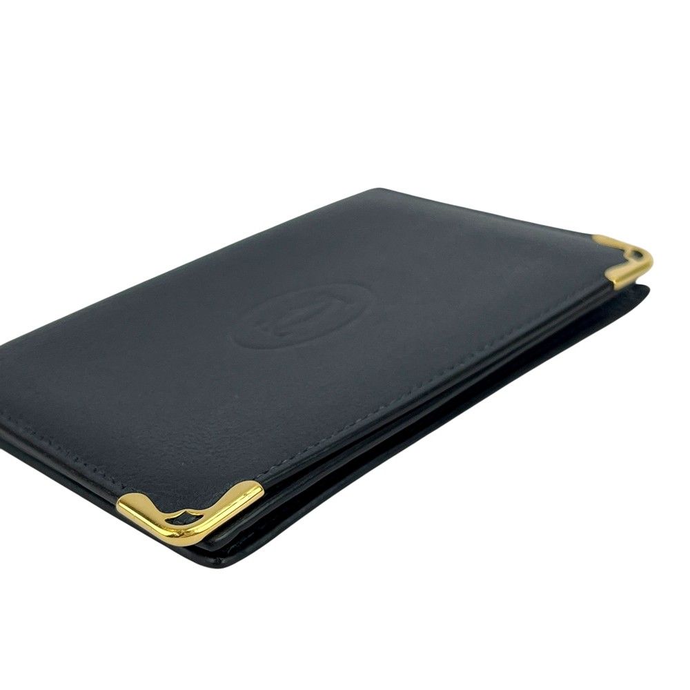 カルティエ □美品□ マストライン カードケース パスケース レザー